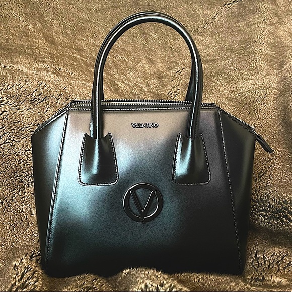 Mario Valentino Handbags - Valentino Smooth Leather Minimi Bag with Strap